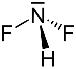 Formula di struttura della difluoroammina