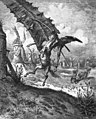 Image 34Don Quixote being struck by a windmill (1863 illustration by Gustave Doré). (from Windmill)