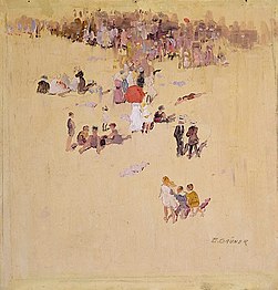 Bondi Beach, 1912, Art Gallery of New South Wales