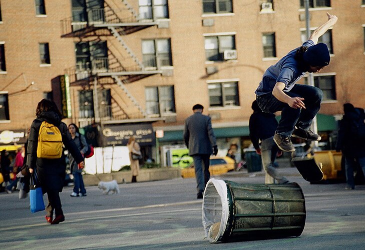 Юнион-Сквер (Union Square), Нью-Йорк (февраль 2005 года)