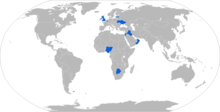 Carte montrant les utilisateurs de FV103 Spartan