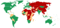 Freedom House scores nations on political freedom.