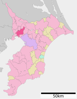 Location of Funabashi