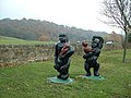 Gorillas next to the Rochdale Canal