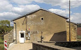 The town hall in Houéville