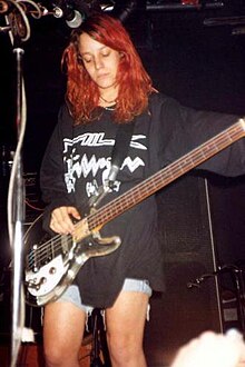 Finch performing in the 1990s
