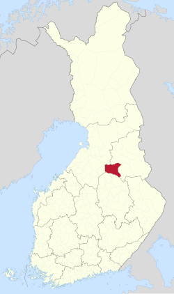 Location of Kajaani in فنلاند