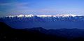 Kiso Mountains from Mount Kaikoma