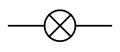 Indicatory incandescent light bulb