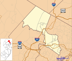 Singac is located in Passaic County, New Jersey