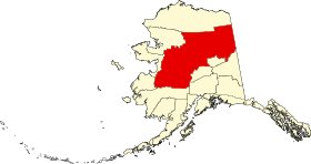 Localisation de Yukon-Koyukuk Census Area, Alaska