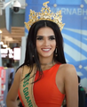 The second edition of the golden crown, as worn by Miss Grand International 2018, Clara Sosa