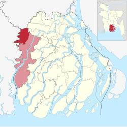 Location of Nazirpur