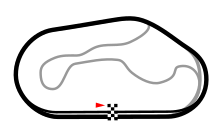 Map of the Phoenix International Raceway