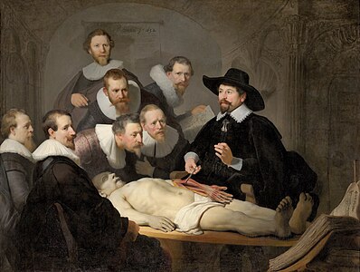 The Anatomy Lesson of Dr. Nicolaes Tulp, by Rembrandt