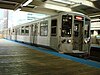 2200 series car 2218 leads a Pink Line train at Clark/Lake in 2007