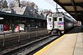 Train at Jenkintown–Wyncote station in November 2013