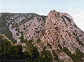 The Schurre between the Rosstrappe and the Bode Gorge (around 1900)