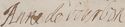 Anne-Geneviève de Bourbon's signature