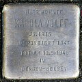 Stolperstein für Karola Wolff (Kleiner Griechenmarkt 61/63)