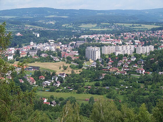 Vue générale de Turnov.