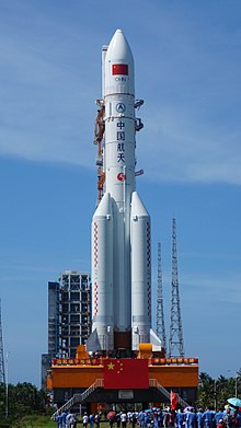 Long March 5 heavy-lifted rocket of China