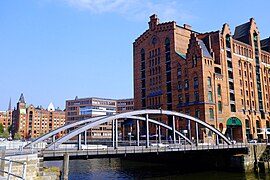 Busanbrücke, HafenCity, Hambourg.