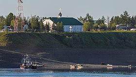 Троицкий храм Туруханского монастыря в 2016 году