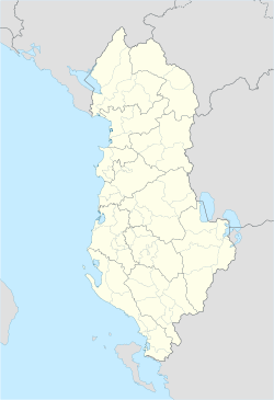 Bërdicë is located in Albania