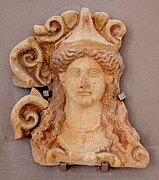 Visage d'Athena (Cumes).