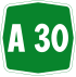 Autostrada A30 shield}}