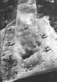 Burning Japanese aircraft on Engebi airfield 1944