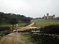 Castle ruins just outside El Real de la Jara