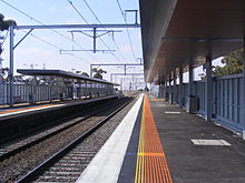 A train platform