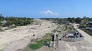 The Comoro River in a dry period