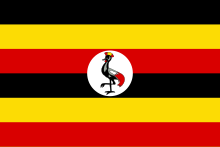 Description de l'image Flag of Uganda.svg.