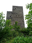 La tour du château des comtes de Comminges.