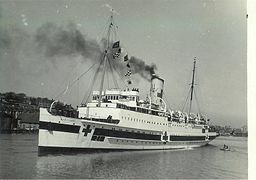 HMHS Maid of Kent between 1939 and 1940.