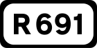 R691 road shield}}