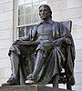 The John Harvard statue