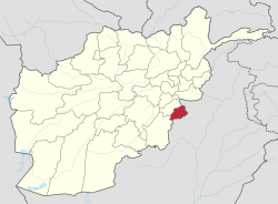 Khost Province, where Bergdahl was released
