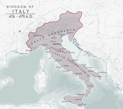 Italy in 476