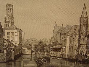 Le Beffroi de Bruges (1872).