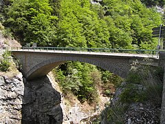 Le pont de la Goule Noire.