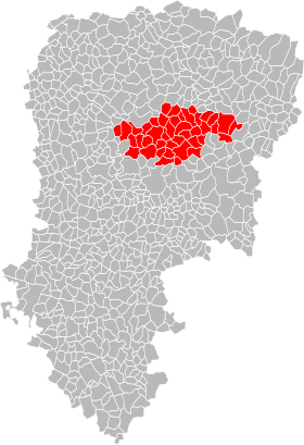 Localisation de Communauté de communesdu Pays de la Serre