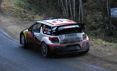 Sébastien Loeb et Daniel Elena en 2012.