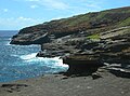 The coastline, looking northwest, from Lanaʻi Lookout