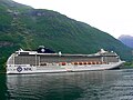 The MSC Orchestra at the Geirangerfjord, Summer 2010