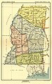 Image 5Mississippi map from Indian Land Cessions in the United States (1899) by Charles C. Royce (from History of Mississippi)