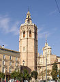 Torre del Miguelete der Kathedrale von Valencia (14. Jh)